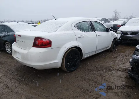 2011 Dodge Avenger Express z USA, uszkodzony, nr VIN 1B3BD4FB4BN616837